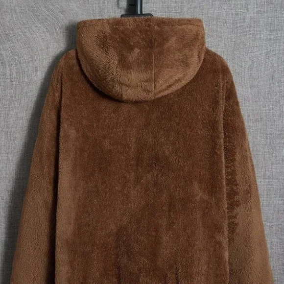 Brown And Black Mens Two Way Coat - Picture 5 of 5